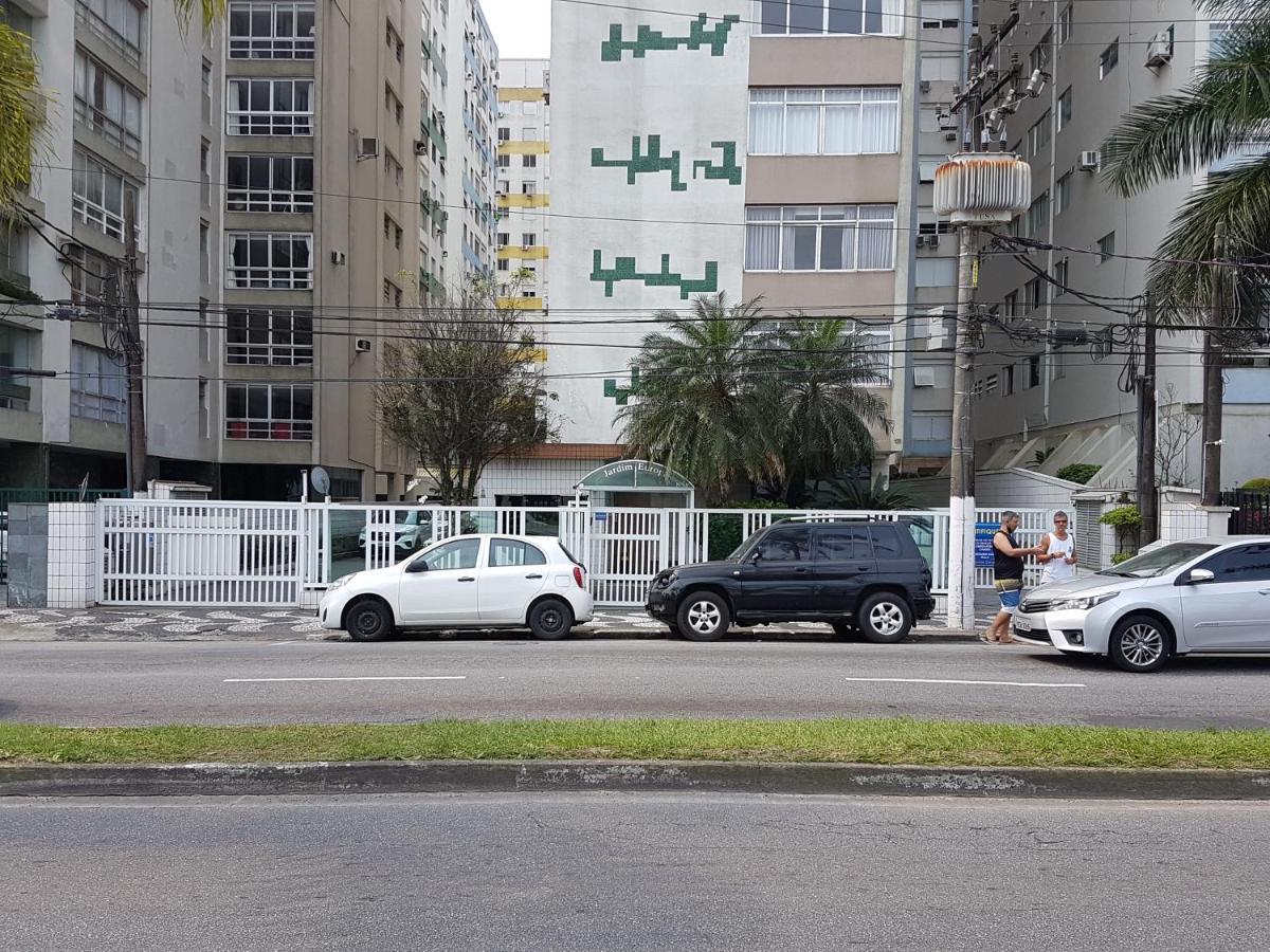 Apartamento em frente a Praia do Embaré - Santos Esterno foto