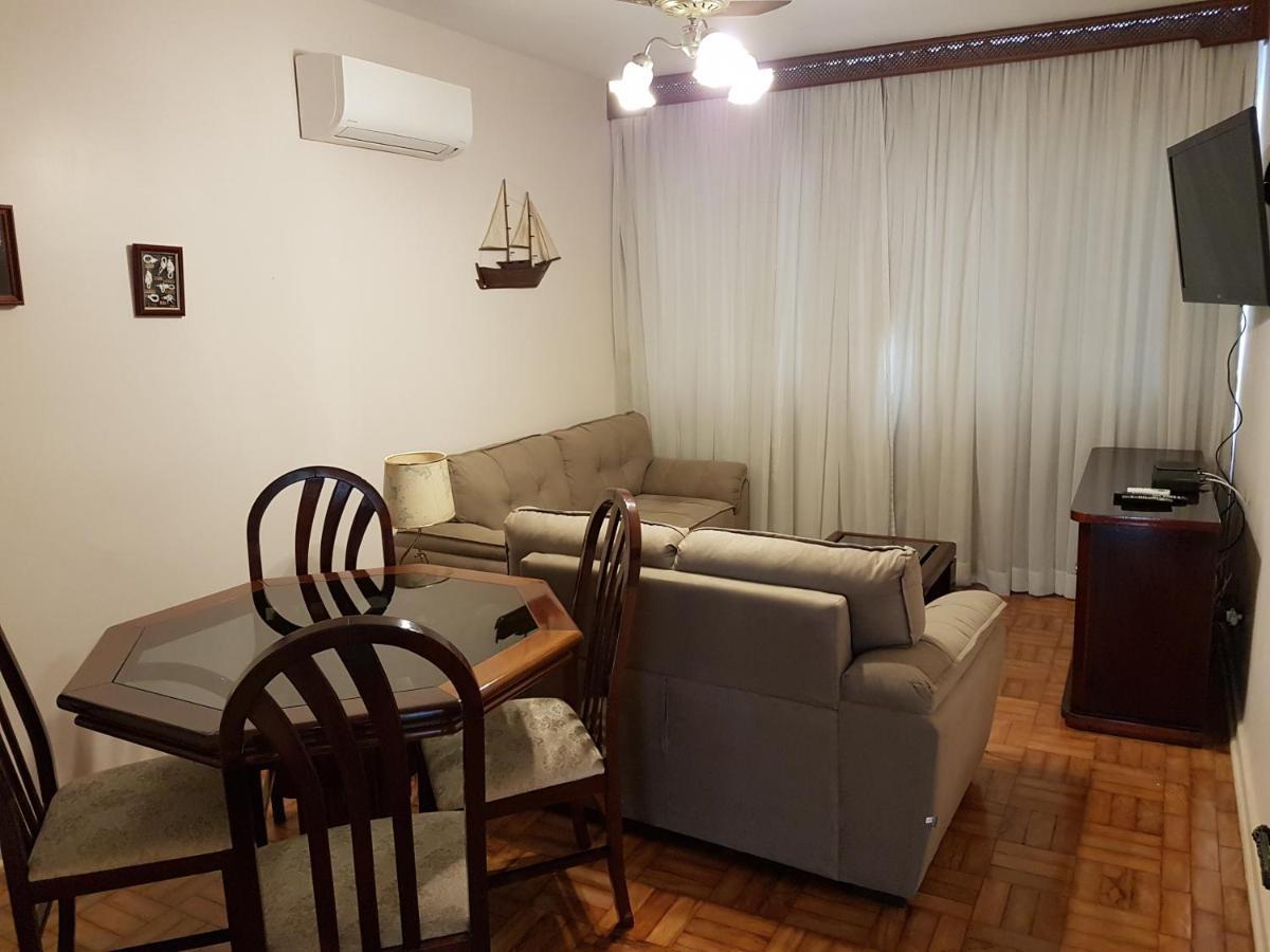 Apartamento em frente a Praia do Embaré - Santos Esterno foto